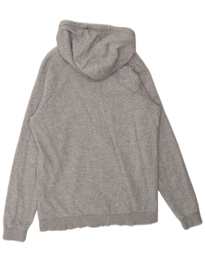 UNDER ARMOUR Mens Hoodie Jumper Medium Grey Cotton Vintage Under Armour and Second-Hand Under Armour from Messina Hembry 