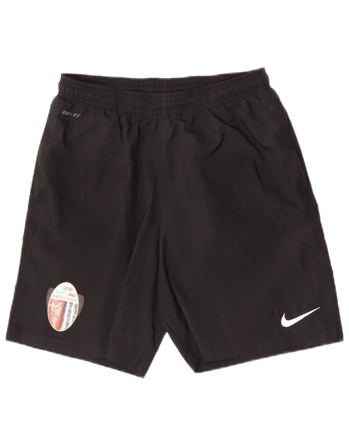 Мужские спортивные шорты Nike Ascoli Calcio 1898, большие черные, полиэстер