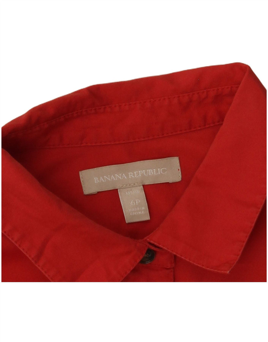 Женский пуловер с короткими рукавами для миниатюрных размеров BANANA REPUBLIC, США 6, средний красный цвет