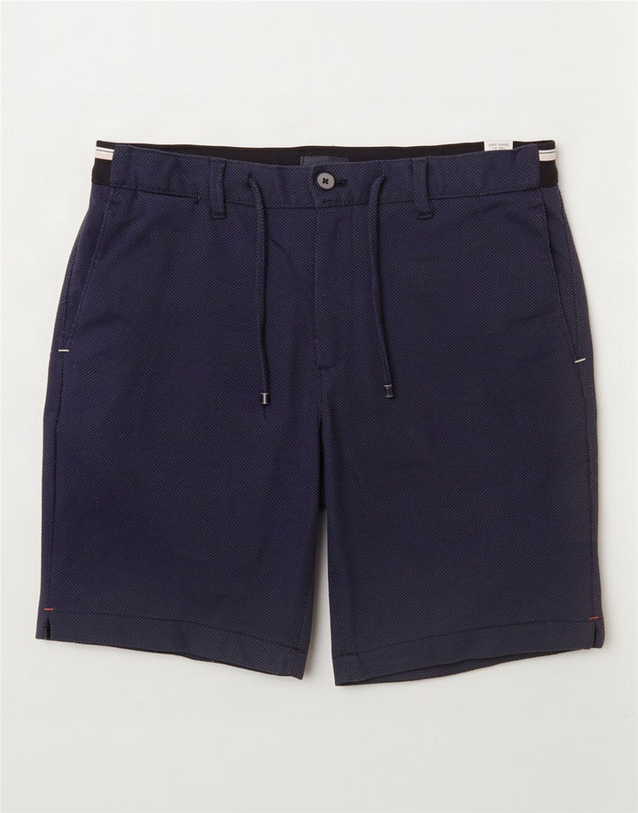 Мужские шорты чинос Zara Medium W31, темно-синий, полиэстер