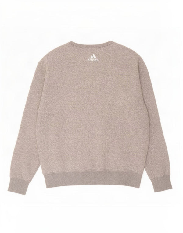 Adidas Mens Vegas Golden Knights Графический джемпер XL Серый хлопок