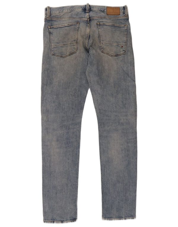 Мужские джинсы Tommy Hilfiger Bleecker Slim W33 L34, синий хлопок
