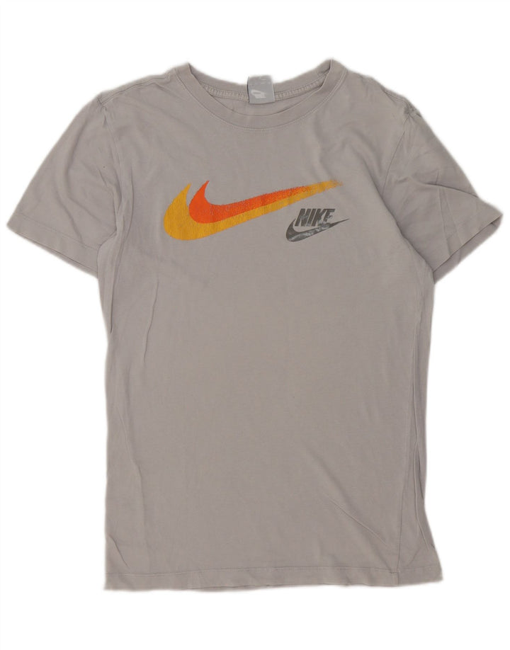 Мужская футболка с рисунком Nike Top XS, серый хлопок