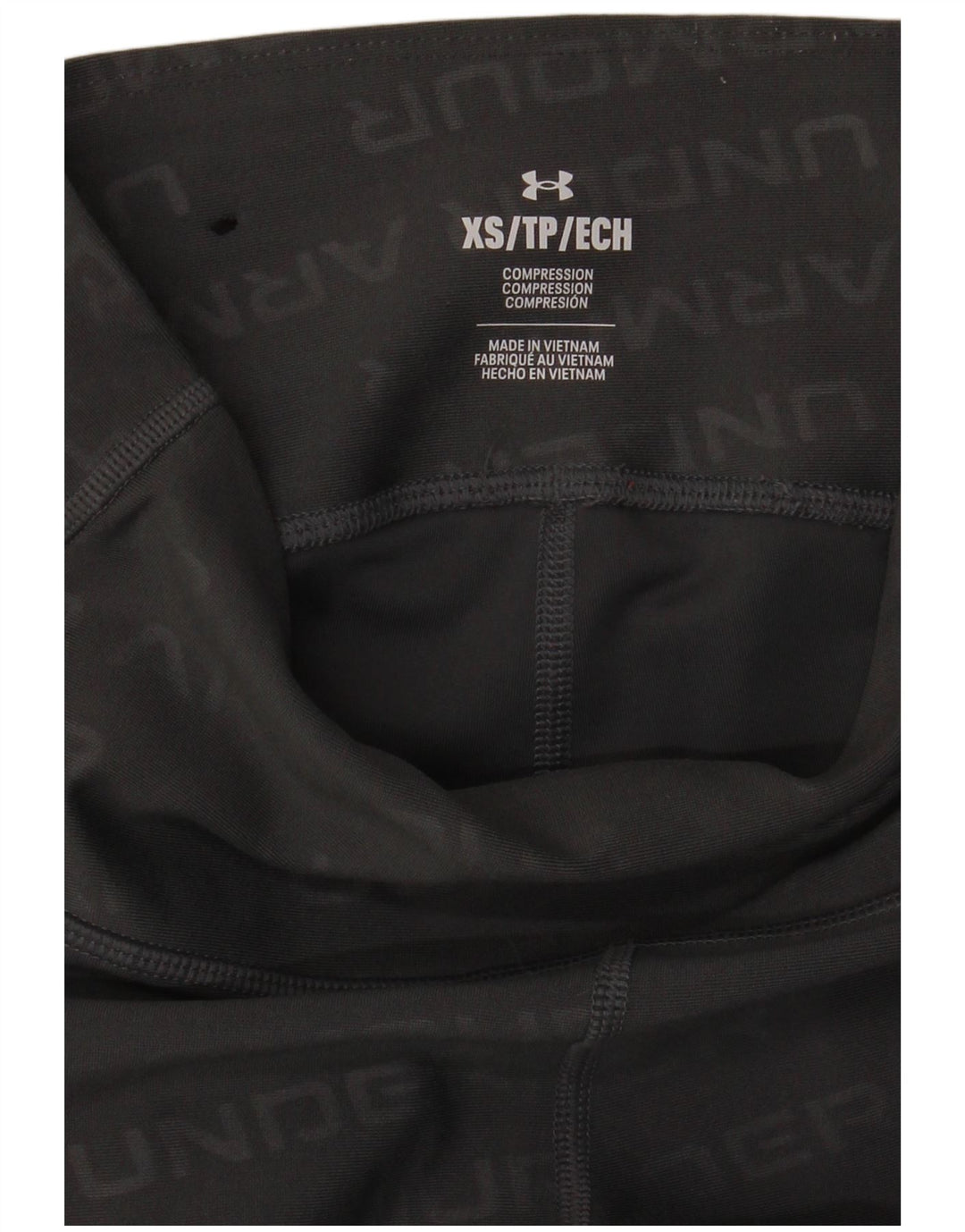 Женские компрессионные леггинсы с рисунком Under Armour UK 6 XS Серые
