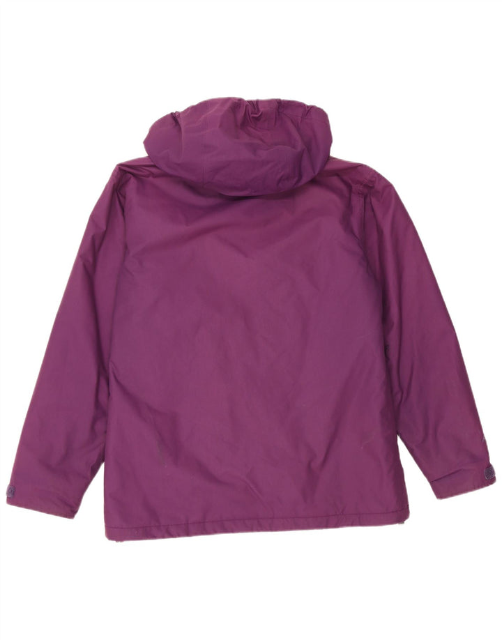 Berghaus Женская ветровка с капюшоном UK 12 Средний Фиолетовый Нейлон