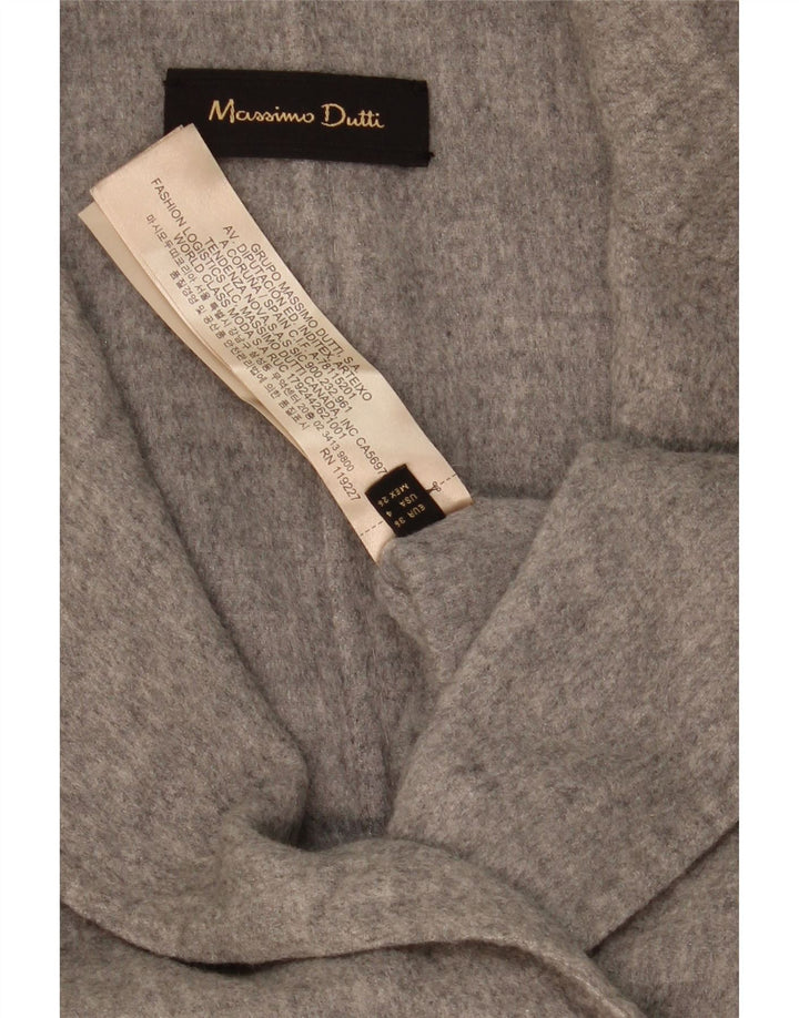 Massimo Dutti Женский двубортный пиджак оверсайз EU 36 XS Серый