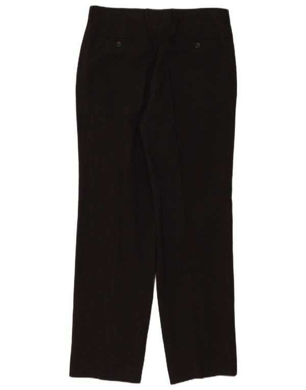 Armani Collezioni Мужские прямые брюки IT 52 Large W34 L32 Черный