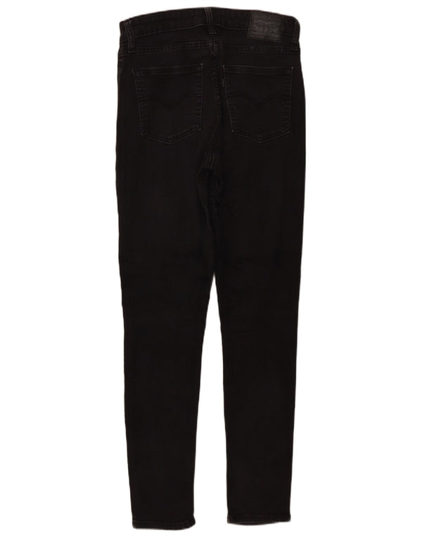 Женские джинсы скинни Levi's 721 с высокой посадкой W29 L30, черный хлопок