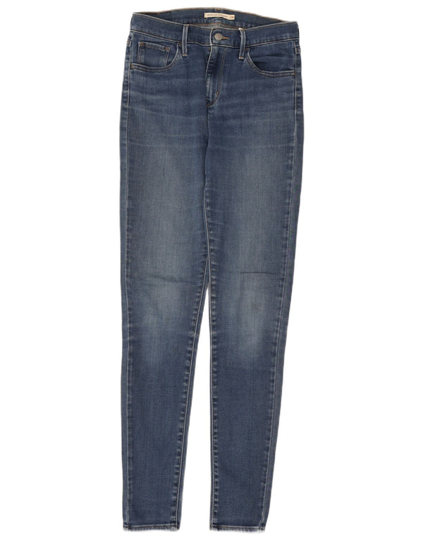 Женские джинсы суперскинни LEVI'S 720 с высокой посадкой W28 L32, синий хлопок
