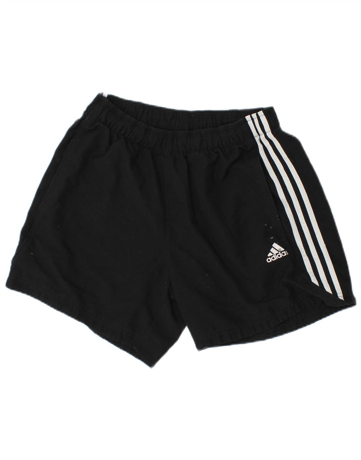 Мужские спортивные шорты Adidas Climalite, средний черный полиэстер
