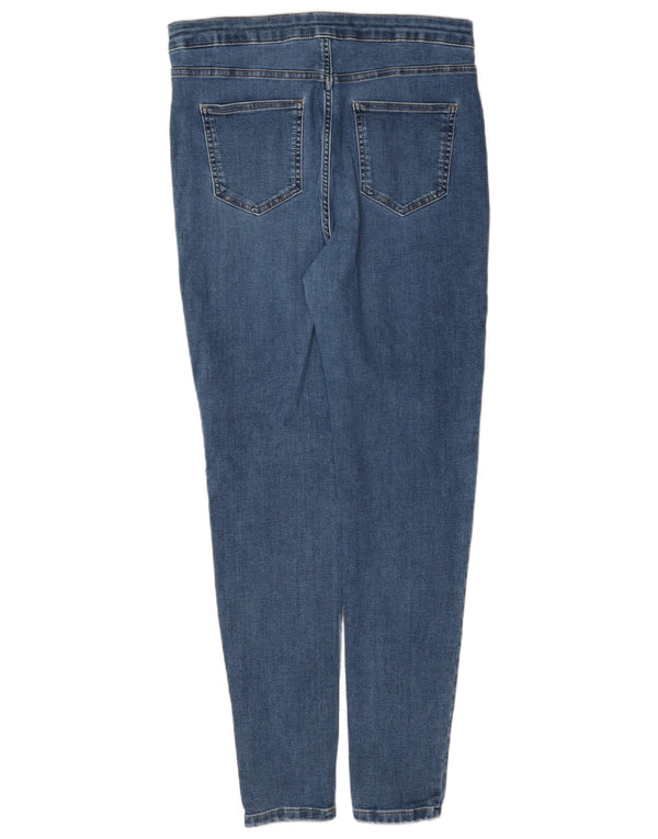 Женские джинсы суперскинни Marks & Spencer UK 14, большие W32 L30, синие, хлопок