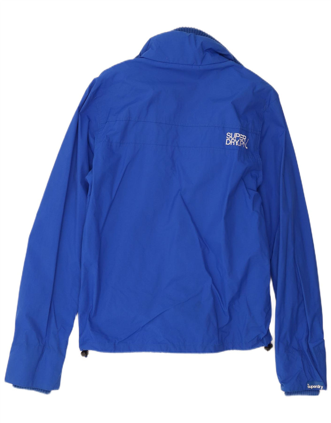 Superdry Мужская куртка-дождевик UK 36, маленький синий нейлон