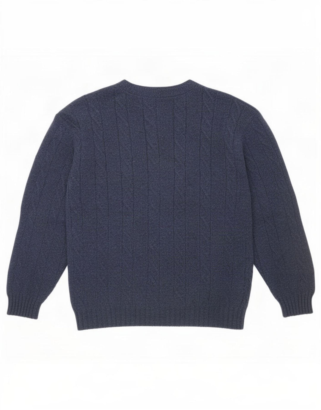 Мужской кардиган Burlington IT 48 Medium Navy Blue Wool