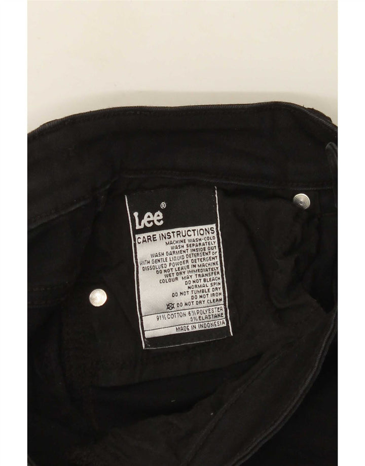 Женские джинсы скинни Lee W26 L30, черный хлопок