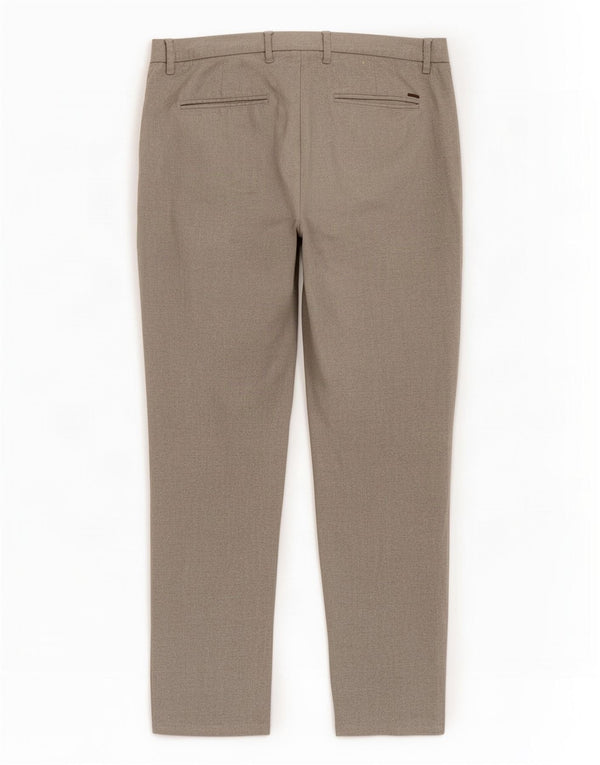 Zara Mens Straight Chino Trousers EU 42 Large W32 L30 Grey