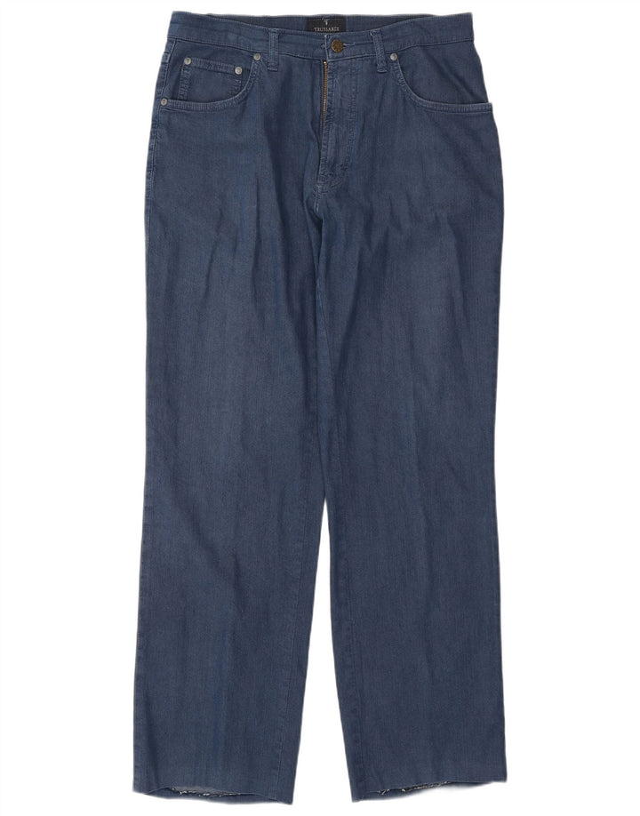 Мужские прямые джинсы TRUSSARDI W32 L32 синие