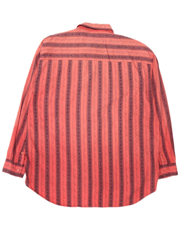 O'NEILL Mens Shirt XL Red Striped Cotton