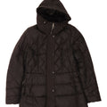 G-STAR Womens Hooded Padded Jacket UK 14 Medium Black Polyester Vintage G-Star and Second-Hand G-Star from Messina Hembry 