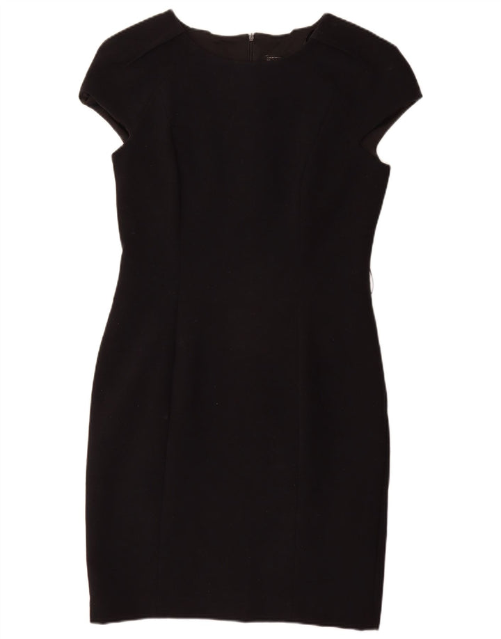 Женское облегающее платье Zara UK 18 XL, черный полиэстер