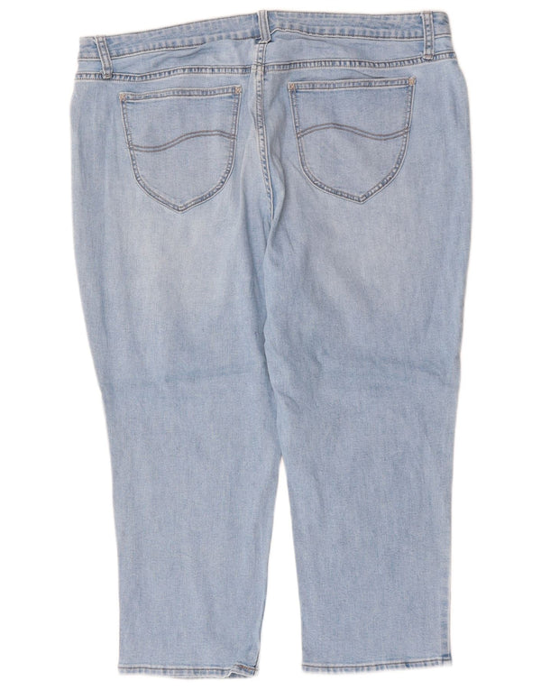 Женские капри LEE Riders со средней посадкой США 20 3XL W40 L23 Синий хлопок