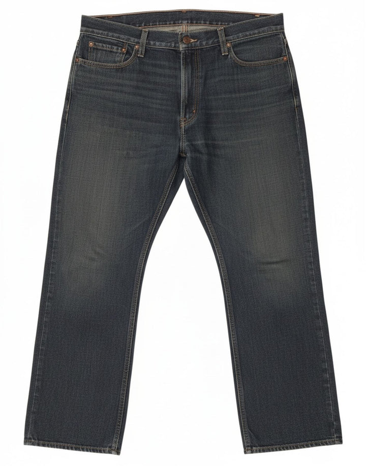 Мужские прямые джинсы Levi's 514 W36 L30 синие, хлопок