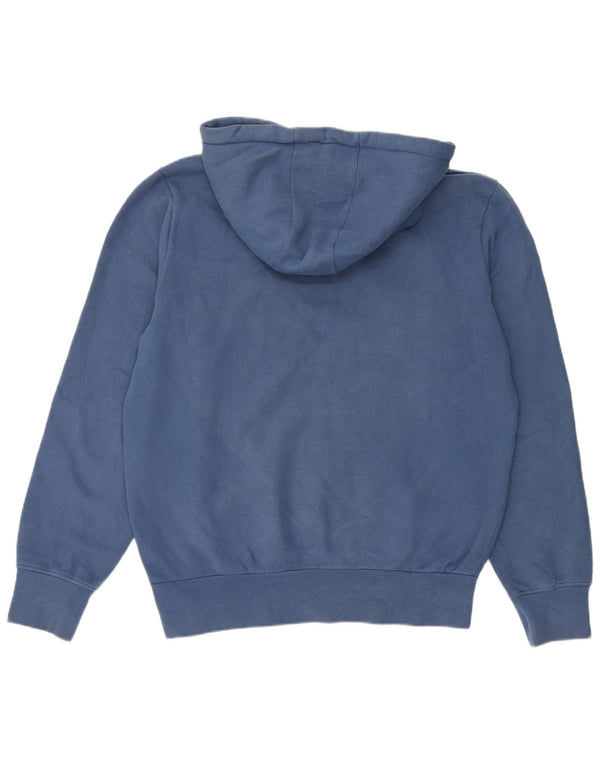 Мужской джемпер с капюшоном Woolrich стандартного кроя с рисунком XL, синий хлопок