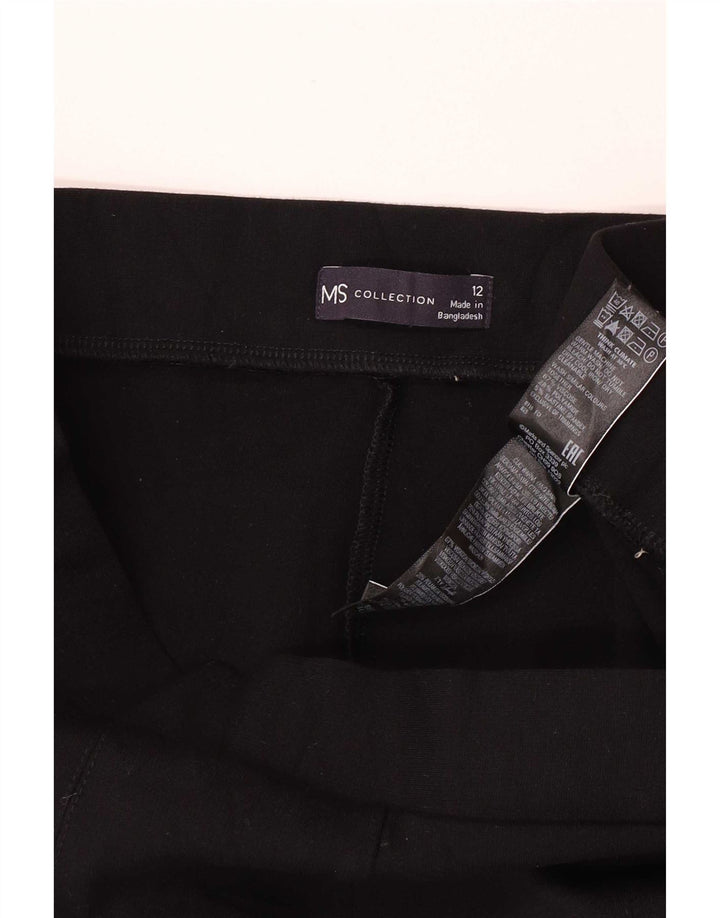 Женские леггинсы Marks & Spencer UK 12, средний черный, вискоза