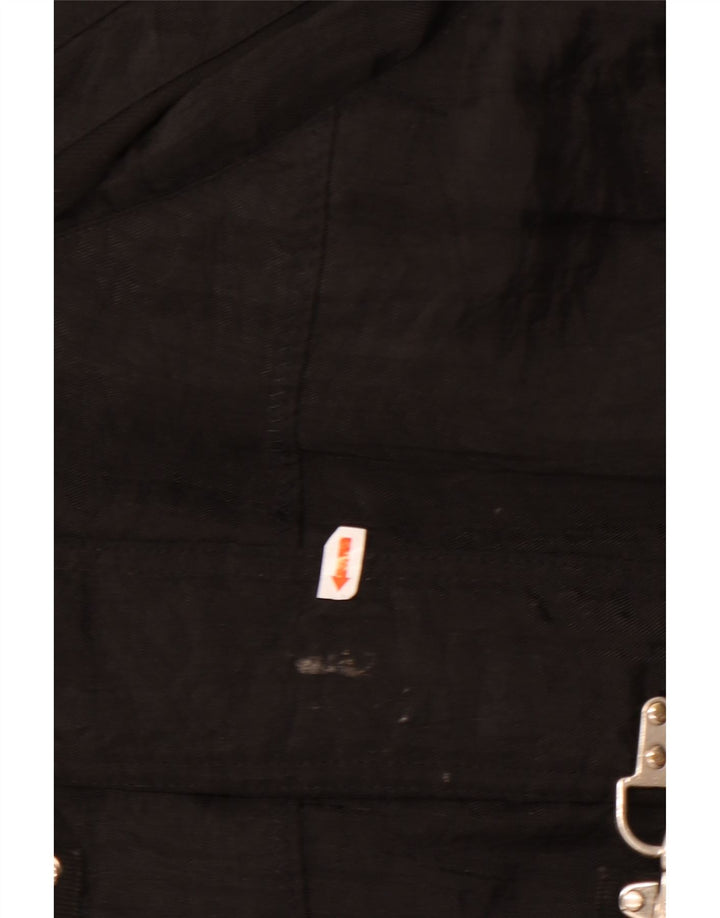 Винтажная мужская двусторонняя куртка Gore-Tex с графическим рисунком UK 40, большая красная полиамидная ткань