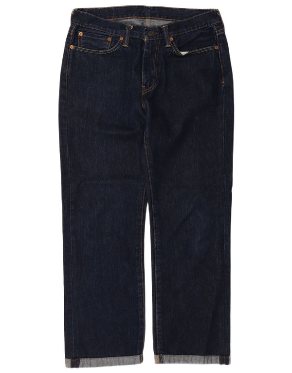Мужские прямые джинсы Levi's 514 W32 L27 темно-синие, хлопок