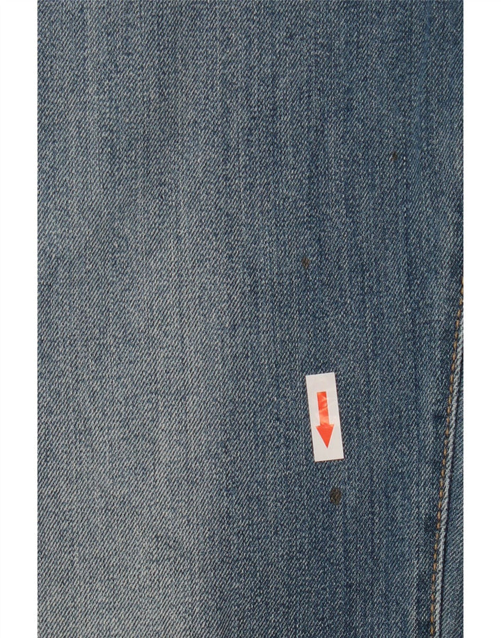 Джинсовые шорты Benetton W33 средние синие
