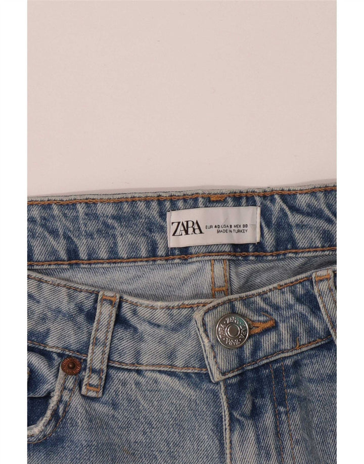 Женские прямые джинсы Zara EU 40 Medium W30 L28 синие