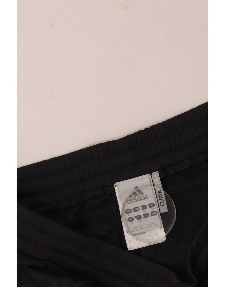 Женские спортивные брюки Adidas Climalite UK 12, полиэстер среднего серого цвета