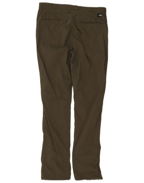 Мужские прямые брюки карго The North Face W32 L32, зеленый хлопок