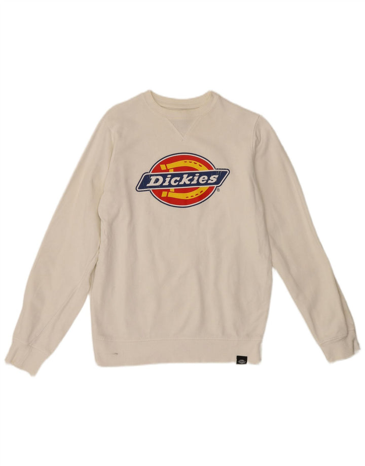 Мужской свитшот с рисунком Dickies XS, белый хлопок