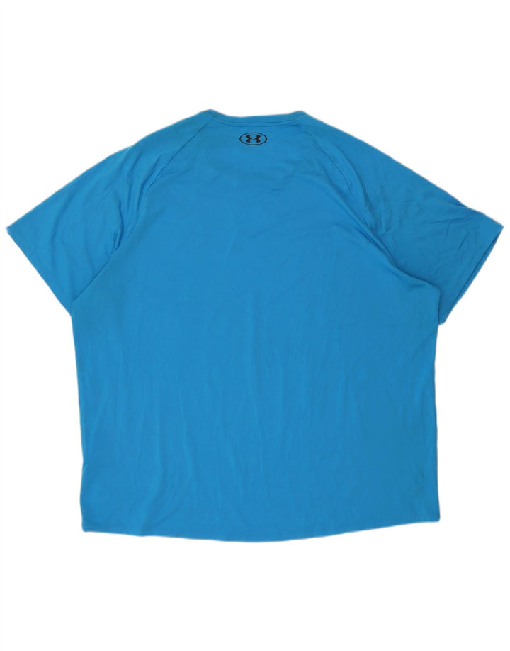 Мужская футболка Under Armour Top 3XL, синий полиэстер