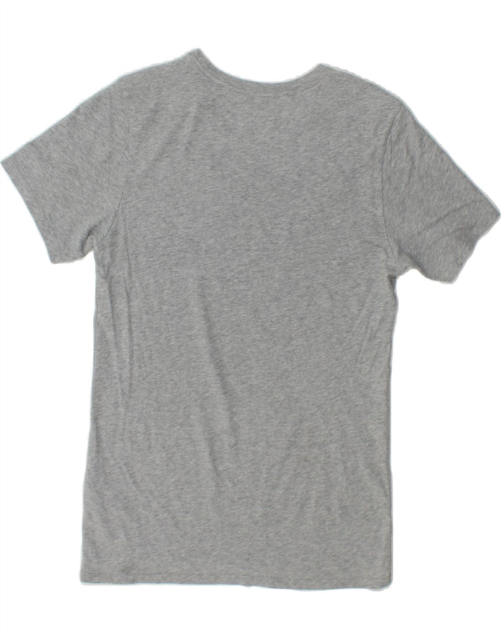 NIKE Mens Athletic Cut Graphic T-Shirt Top Small Grey Cotton Vintage Nike and Second-Hand Nike from Messina Hembry 