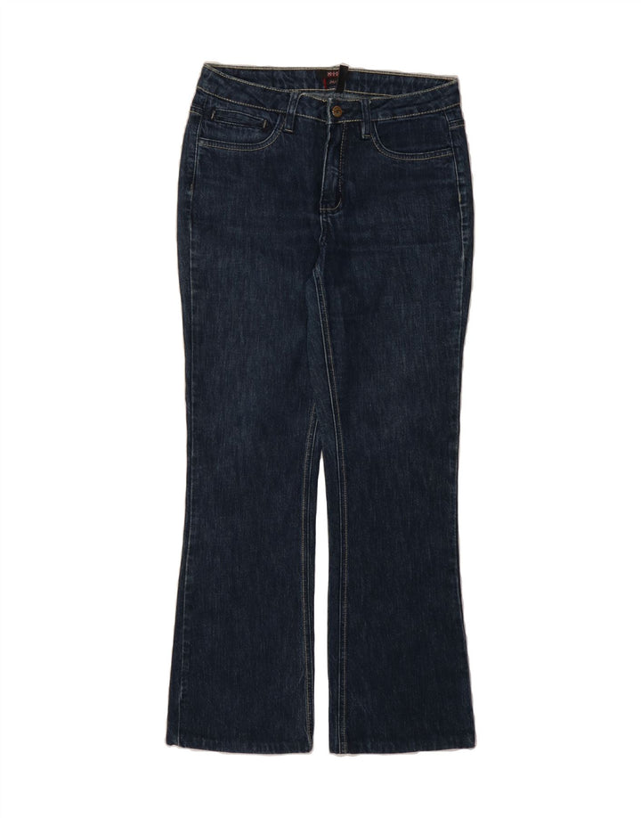 H.I.S Womens Bootcut Jeans EU 36 Small W28 L29 Navy Blue Cotton Vintage H.I.S and Second-Hand H.I.S from Messina Hembry 