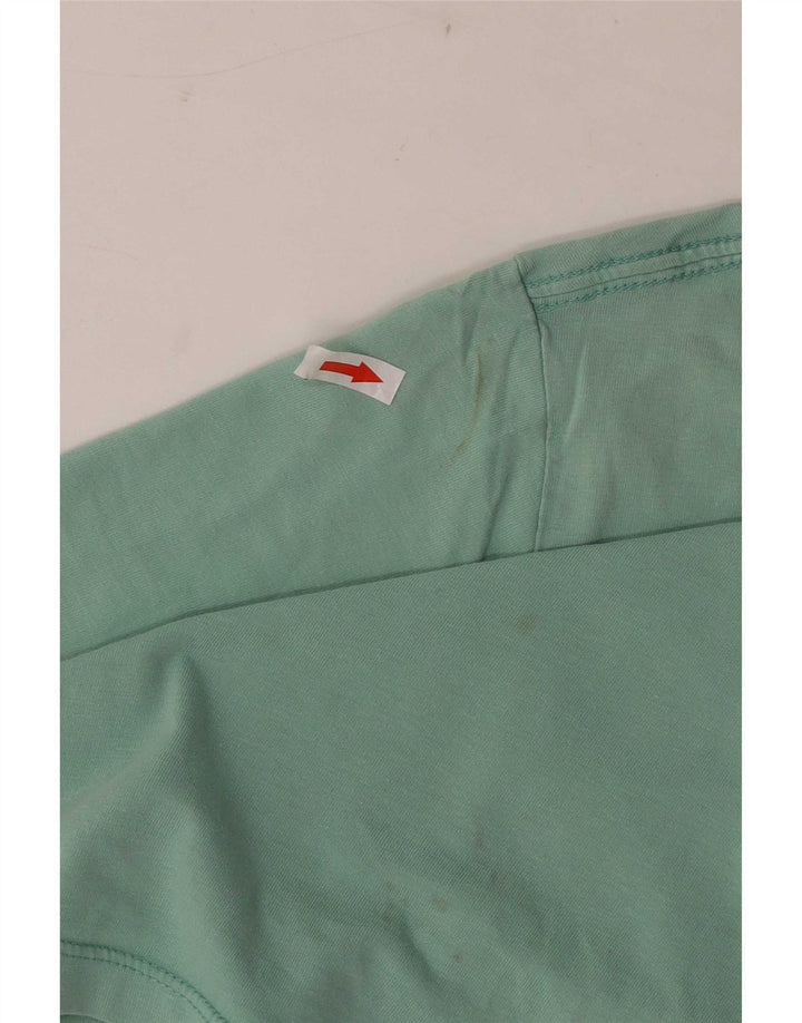Мужская футболка с рисунком Levi's, маленький зеленый цвет