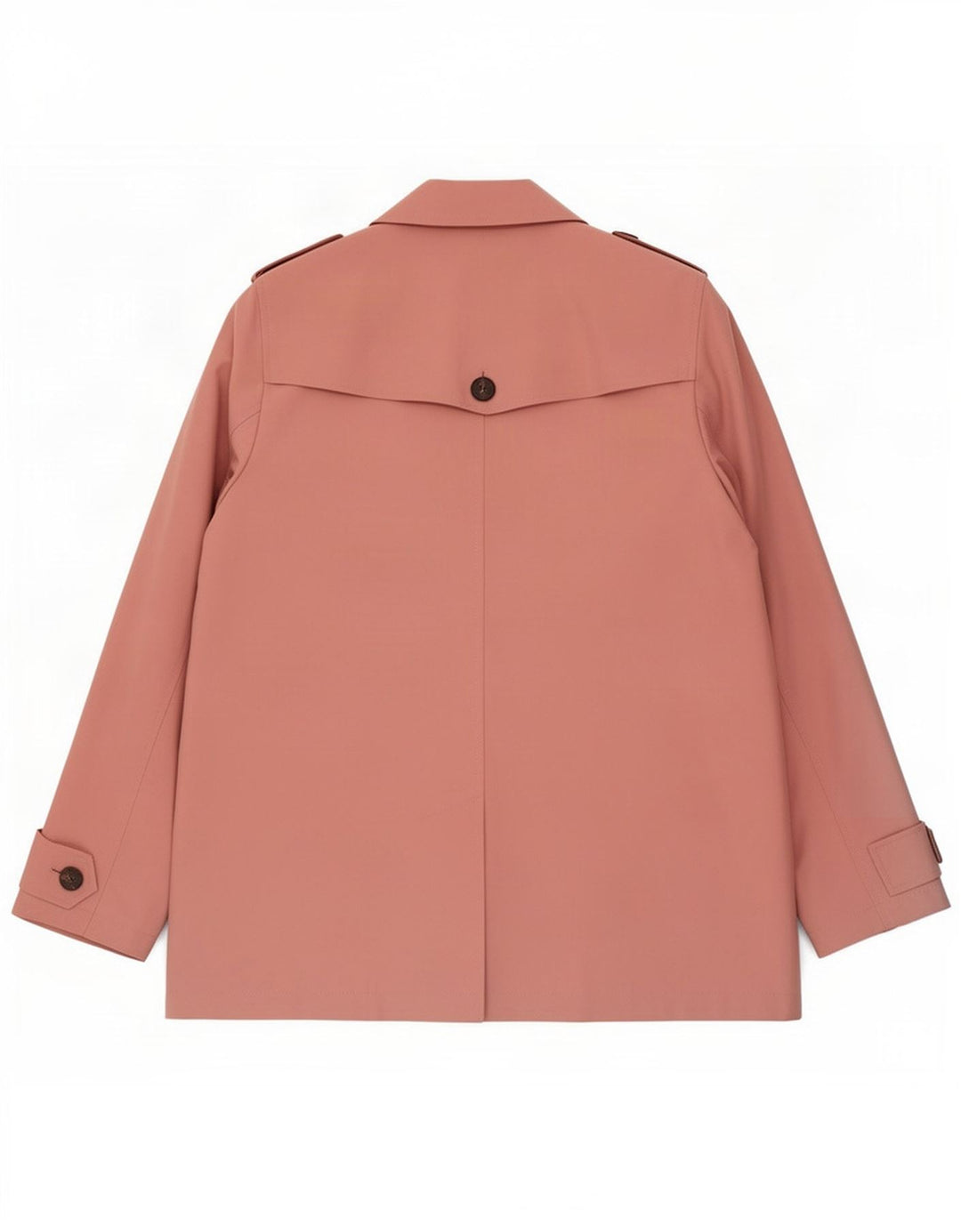 Женский тренч Marks & Spencer UK 18 XL, розовый полиэстер