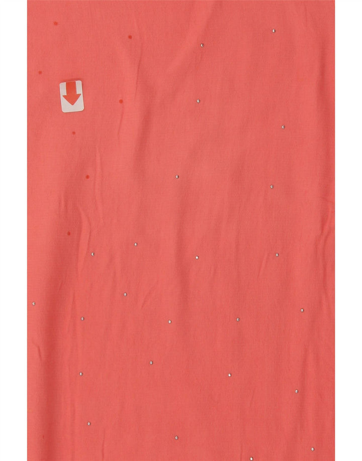 MASSIMO DUTTI Womens Blouse Top UK 14 Medium Orange Vintage Massimo Dutti and Second-Hand Massimo Dutti from Messina Hembry 