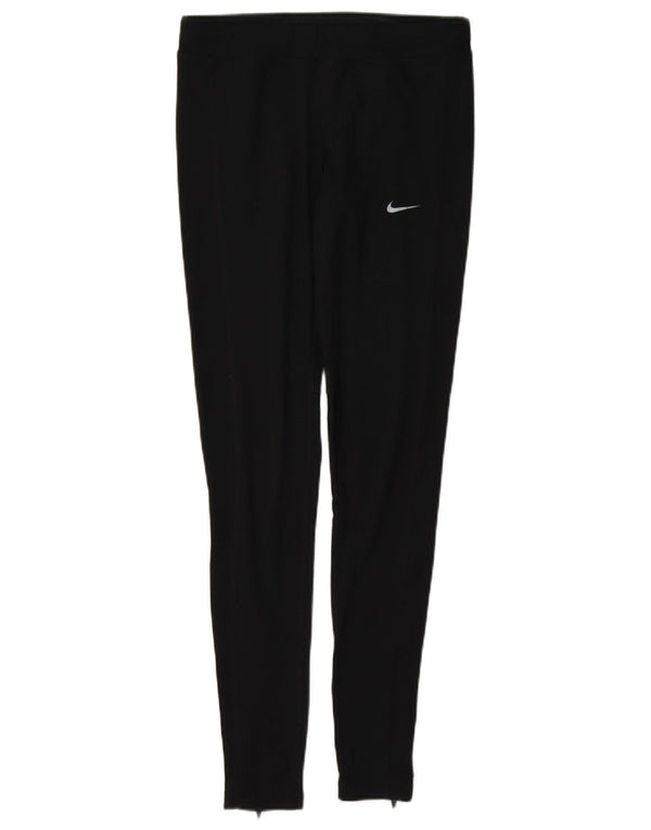 Женские леггинсы Nike Dri Fit UK 10, маленькие черные