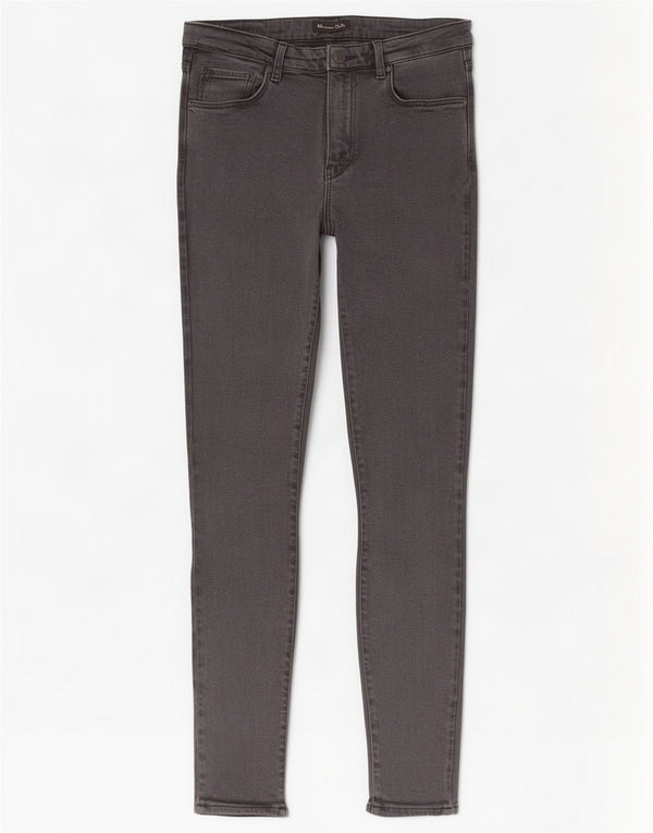Женские джинсы скинни Massimo Dutti W30 L29 Серые