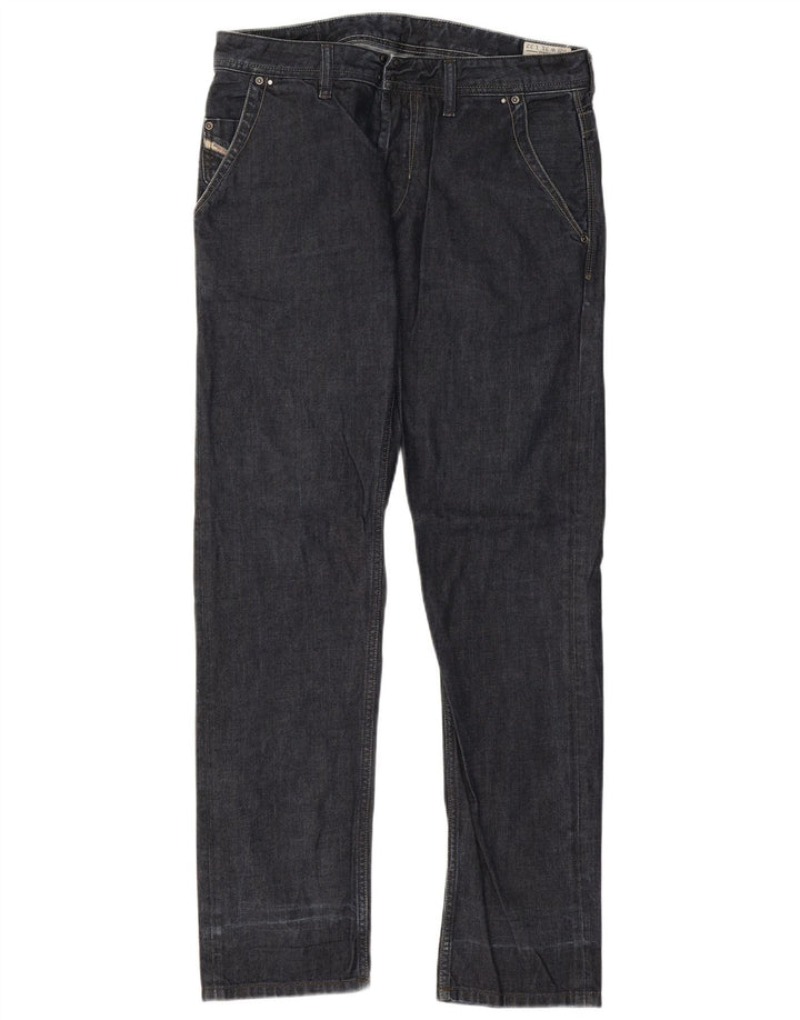 Мужские джинсы Diesel Bhetto Regular Slim Straight W31 L32, синий хлопок