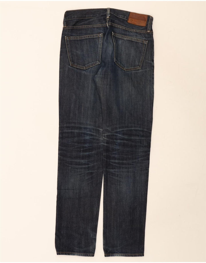 Мужские прямые джинсы J. CREW 770 W29 L32 темно-синие