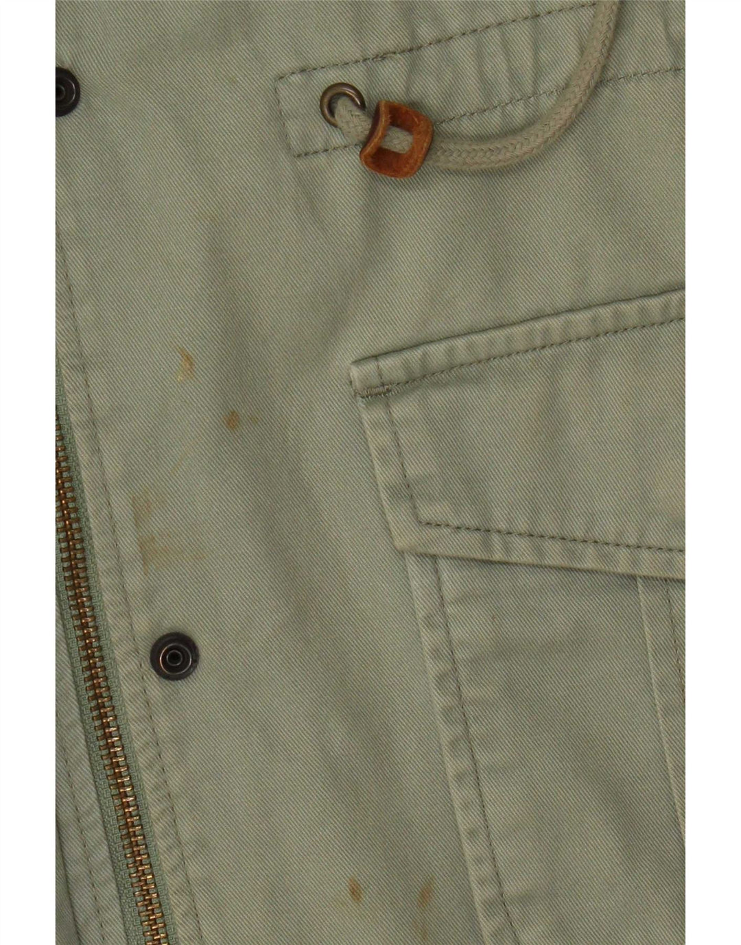 Женская универсальная куртка с капюшоном Levi's UK 10, маленькая, зеленая, хлопок
