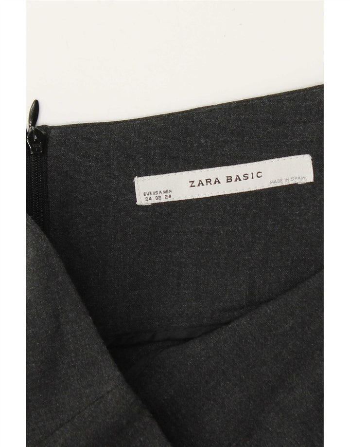 Женская юбка-карандаш Zara EU 34 2XS W24 Серая