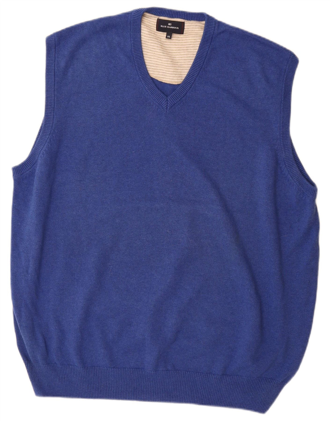 Мужская синяя майка Marks & Spencer Harbour 2XL, синяя хлопковая