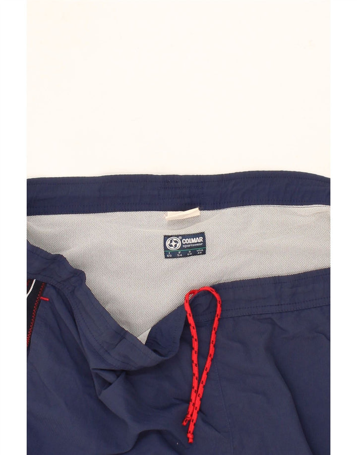 COLMAR Mens Swimming Shorts EU 54 2XL  Navy Blue Polyamide Vintage Colmar and Second-Hand Colmar from Messina Hembry 