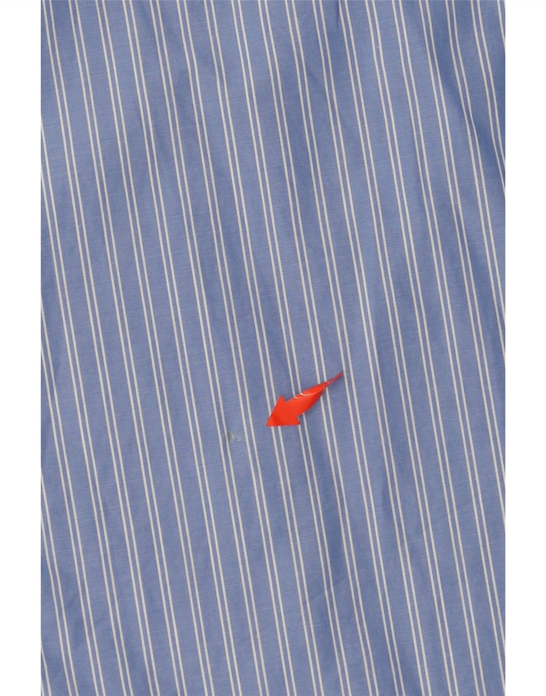 SISLEY Mens Regular Fit Shirt Large Blue Striped