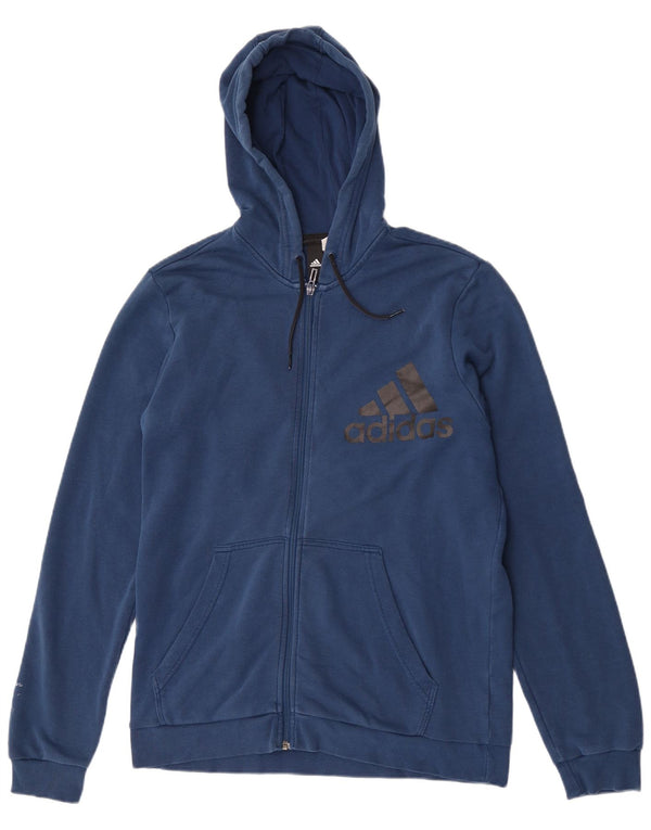 Мужской спортивный костюм Adidas с рисунком, большой синий